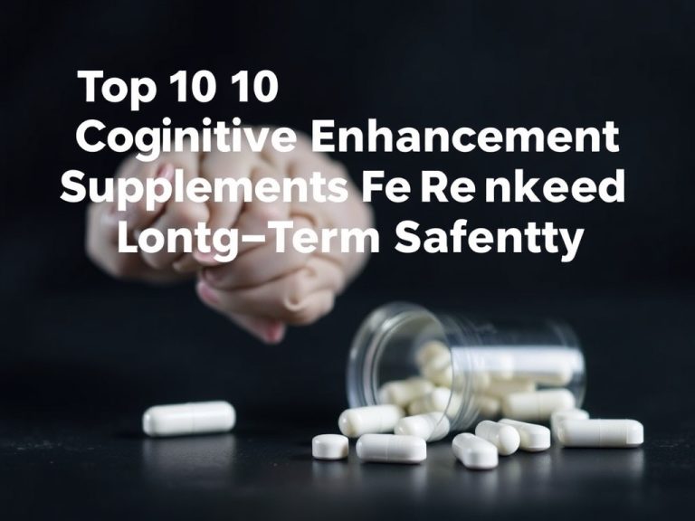 Top 10 Cognitive Enhancement Supplements Ranked for Long-Term Safety