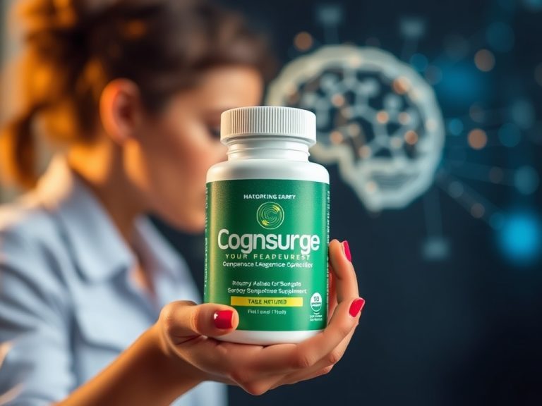 Enhance Your Brain Power Naturally with Cognisurge Nootropic Supplement For Memory Focus and Cognitive Renewal
