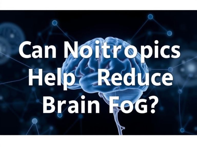Can Nootropics Help Reduce Brain Fog?