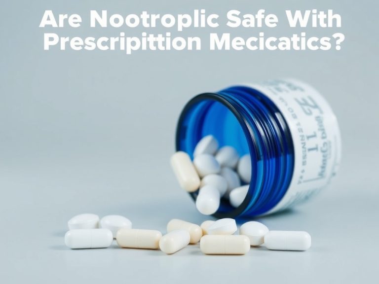 Are Nootropics Safe With Prescription Medications?