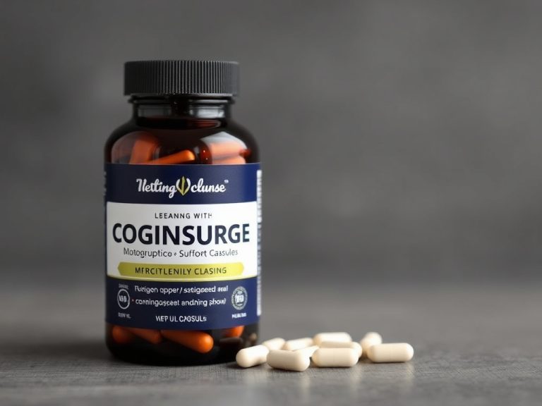 Elevate Your Focus and Memory Naturally with Cognisurge Nootropic Supplement Daily Capsules