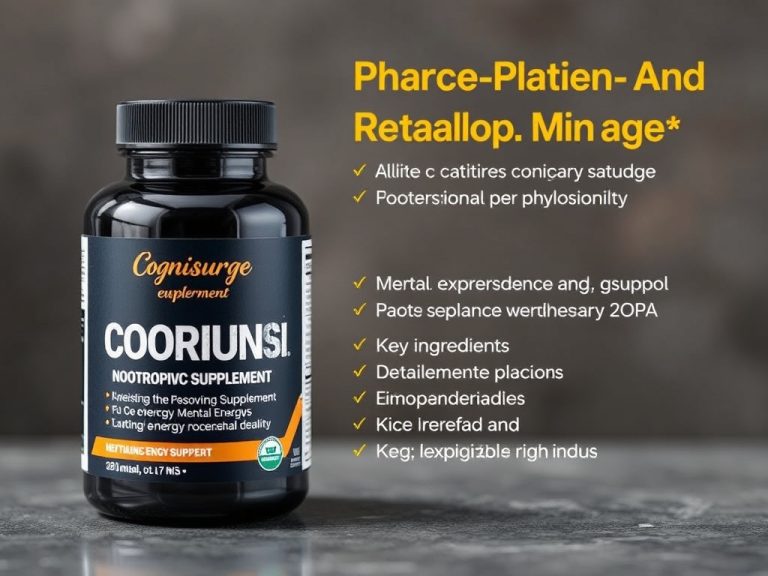 Unlock Peak Mental Performance with Cognisurge Nootropic Supplement for Lasting Energy and Focus