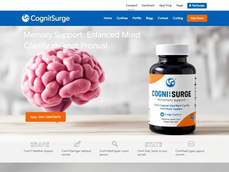 Discover the Benefits of Cognisurge Memory Support Official Site: Your Gateway to Enhanced Mind Clarity and Focus