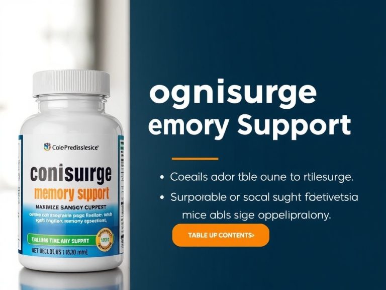 Discover Unbeatable Savings on Cognisurge Memory Support: Maximize Your Cognitive Edge at the Best Price
