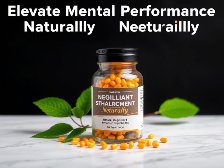 Elevate Mental Performance Naturally: The Ultimate Guide to the Cognitive Boosting Power of a Natural Cognitive Enhancement Supplement With Bacopa
