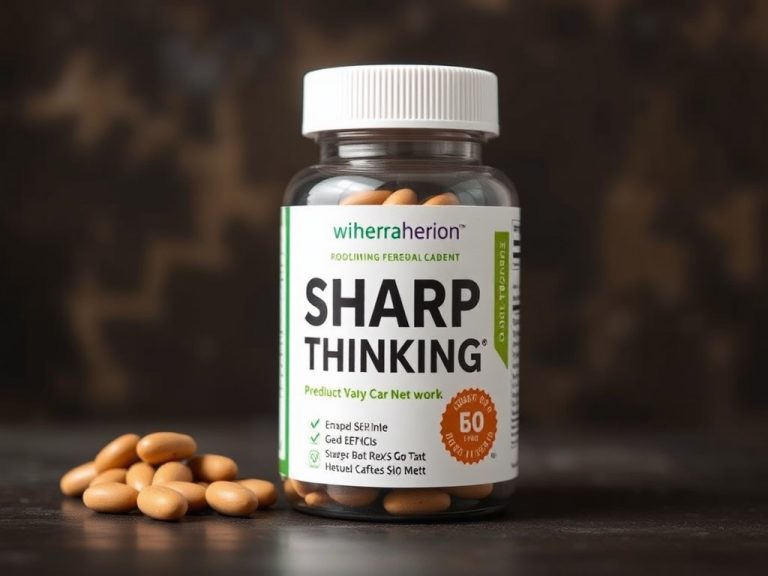 Experience Sharp Thinking with This Unique Natural Cognitive Enhancement Supplement Without Caffeine