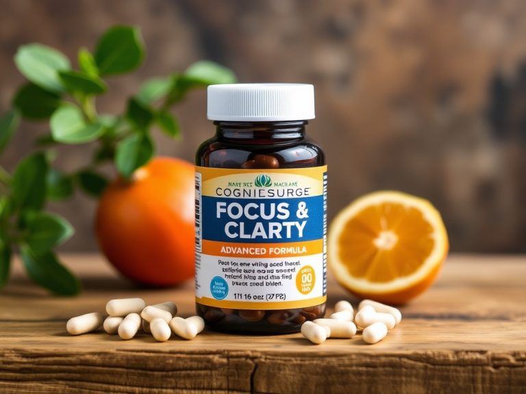 Maximize Brain Power Naturally with Cognisurge Focus And Clarity Pills Advanced Formula for Sharp, Lasting Mental Clarity