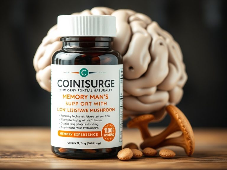 Unlock Your Brain’s Potential Naturally with Cognisurge Memory Support With Lion’s Mane Mushroom for Enhanced Cognitive Performance