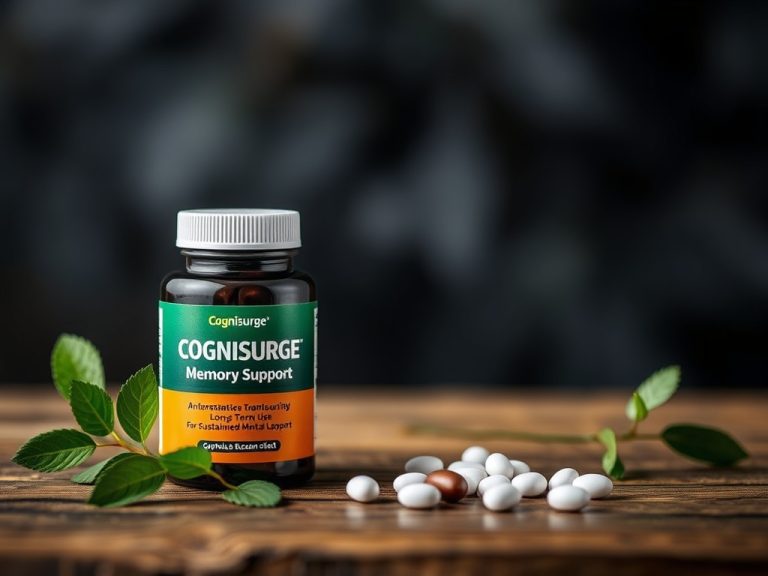 Maximize Brain Longevity with Cognisurge Memory Support For Long Term Use: A Natural Approach to Sustained Mental Vitality