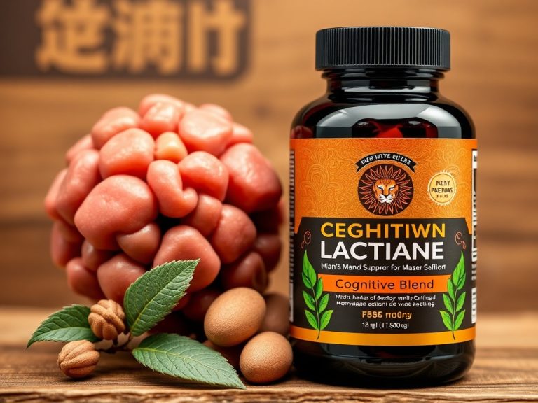 Revitalize Cognitive Vitality in Seniors with the Power of Lion’s Mane And Bacopa Cognitive Blend for Enhanced Memory and Clarity