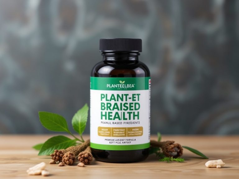 Harness the Power of Plant Based Brain Health Formula Premium Ingredients to Boost Focus, Memory, and Natural Cognitive Vitality
