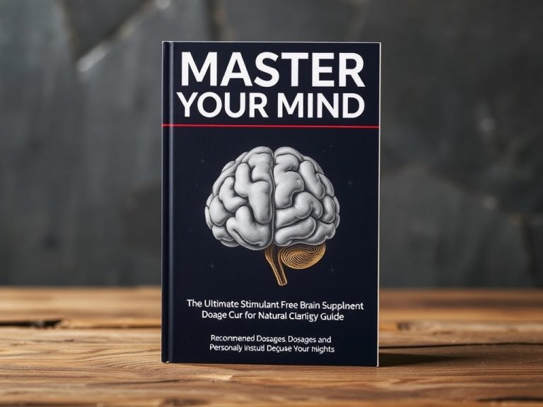 Master Your Mind: The Ultimate Stimulant Free Brain Supplement Dosage Guide for Natural Clarity and Focus