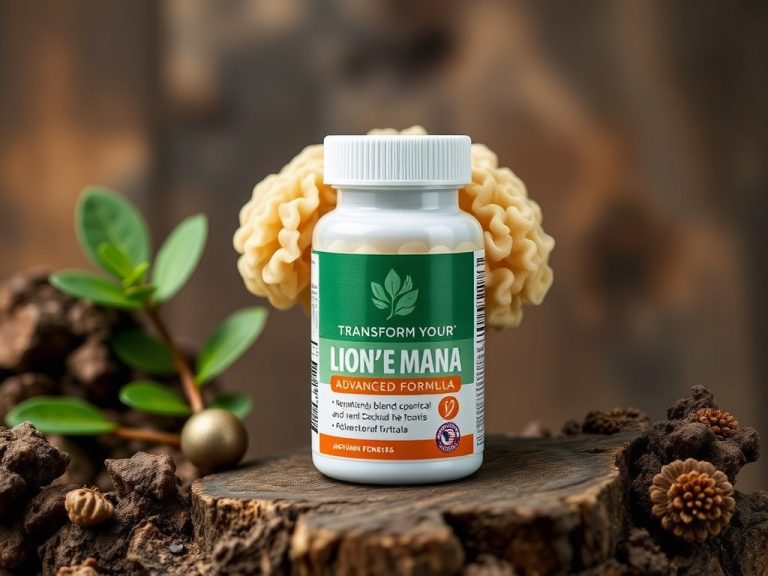 Transform Your Mind: The Power of Lion’s Mane And Bacopa Cognitive Blend Advanced Formula for Enhanced Clarity and Productivity