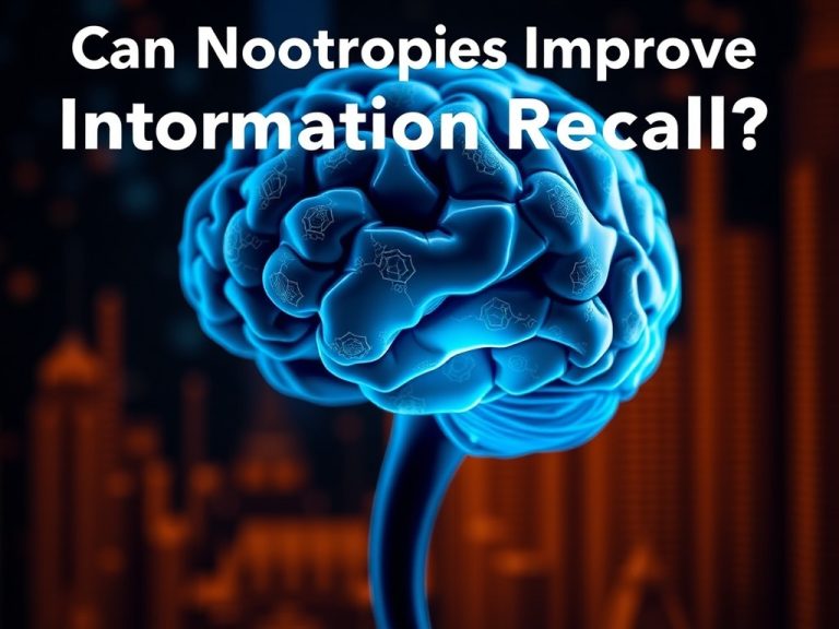 Can Nootropics Improve Information Recall?