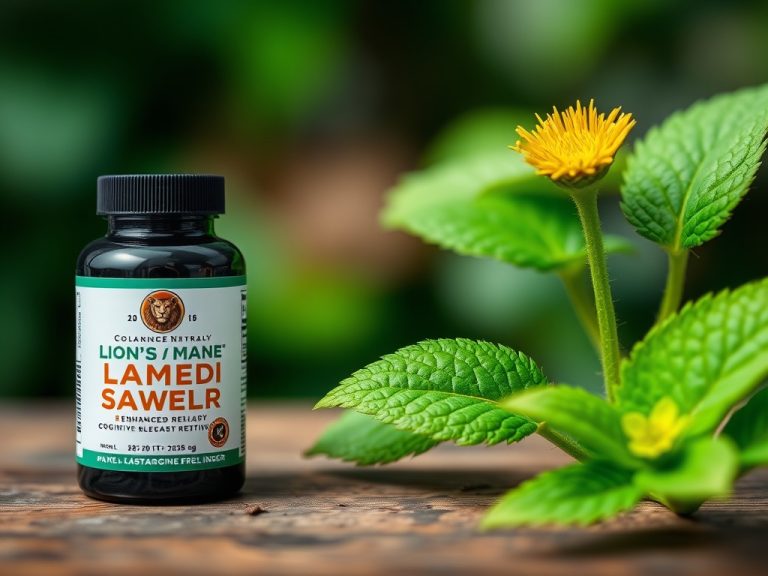 Boost Your Memory Naturally with Lion’s Mane And Bacopa Cognitive Blend Enhanced Recall for Sharp, Lasting Brain Power