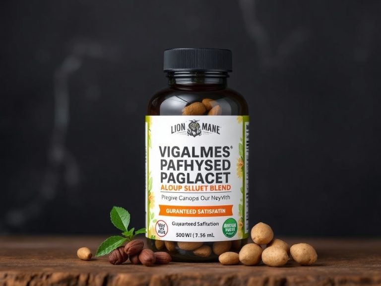 Experience Peak Mental Clarity with Our Lion’s Mane And Bacopa Cognitive Blend Guaranteed Satisfaction Promise