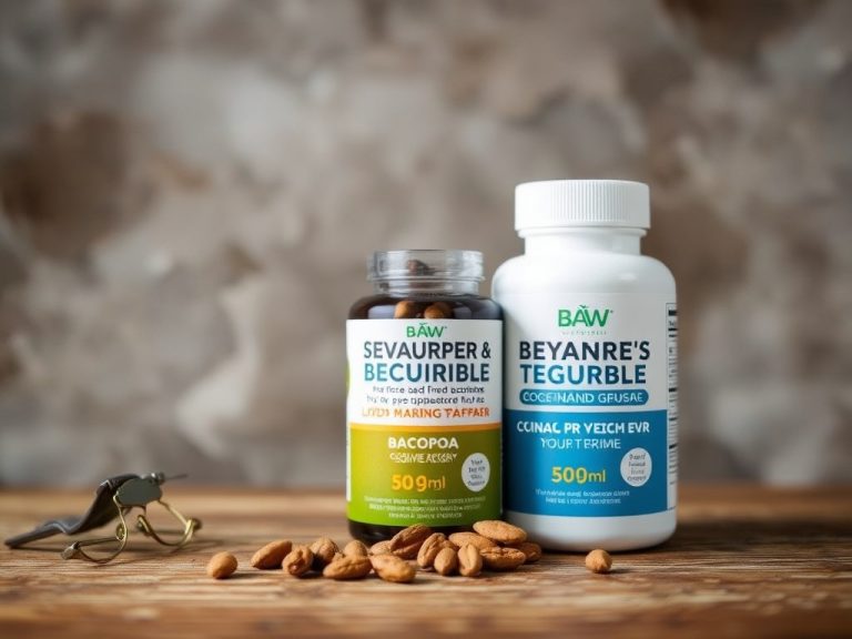 Revolutionize Your Focus and Memory with the Lion’s Mane And Bacopa Cognitive Blend Daily Supplement for Lasting Clarity