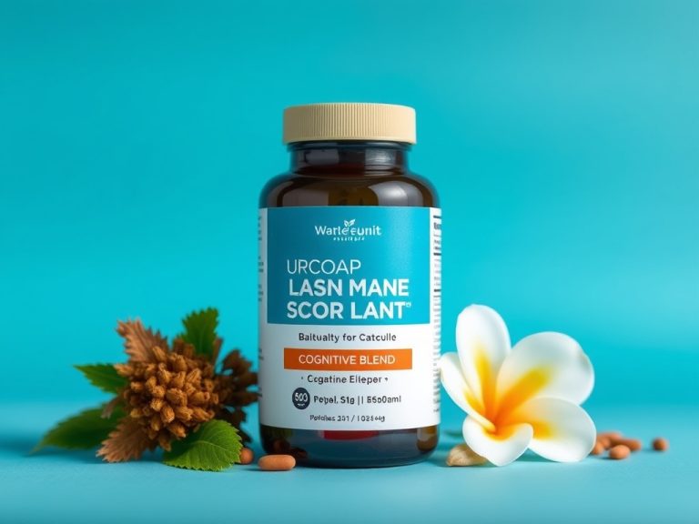 Experience Peak Mental Performance Safely with the Lion’s Mane And Bacopa Cognitive Blend Safe Formula for Lasting Clarity