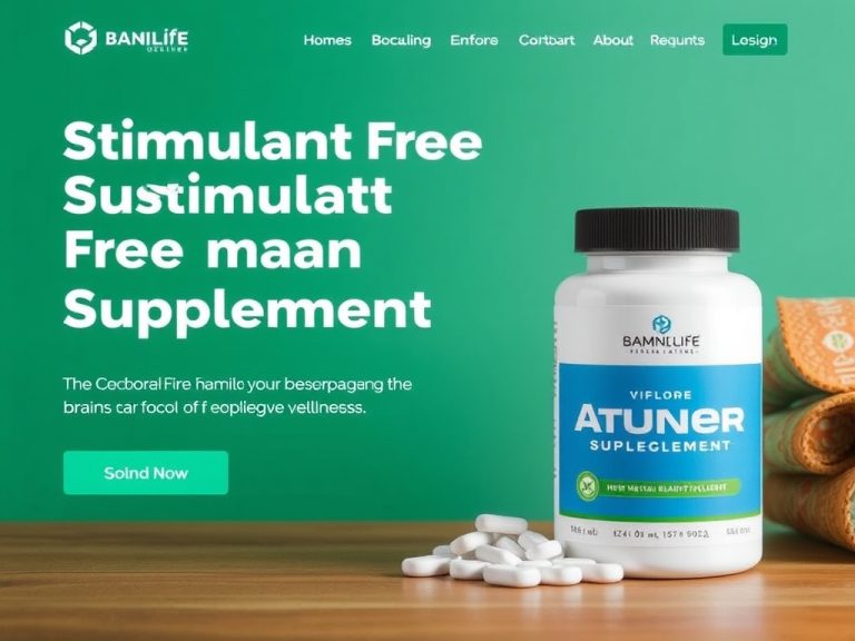 Discover the Official Site for a Stimulant Free Brain Supplement That Boosts Natural Focus and Cognitive Wellness