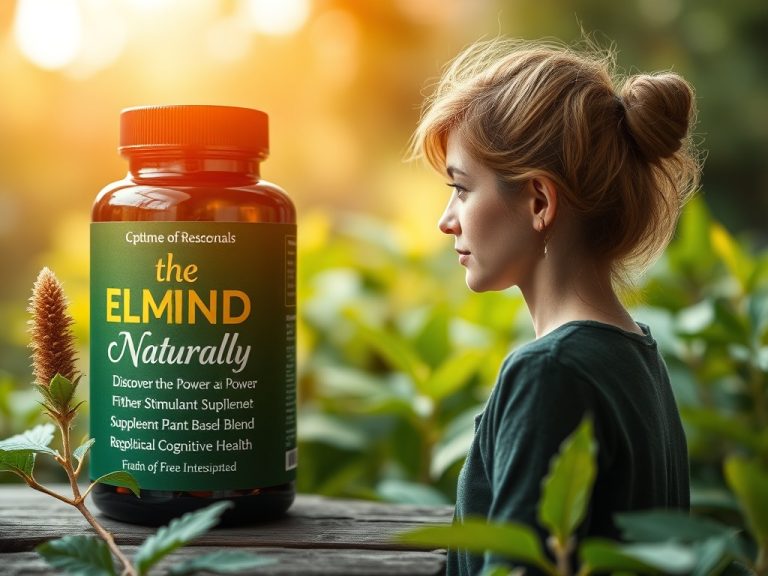 Elevate Your Mind Naturally: Discover the Power of a Stimulant Free Brain Supplement Plant Based Blend for Optimal Cognitive Health