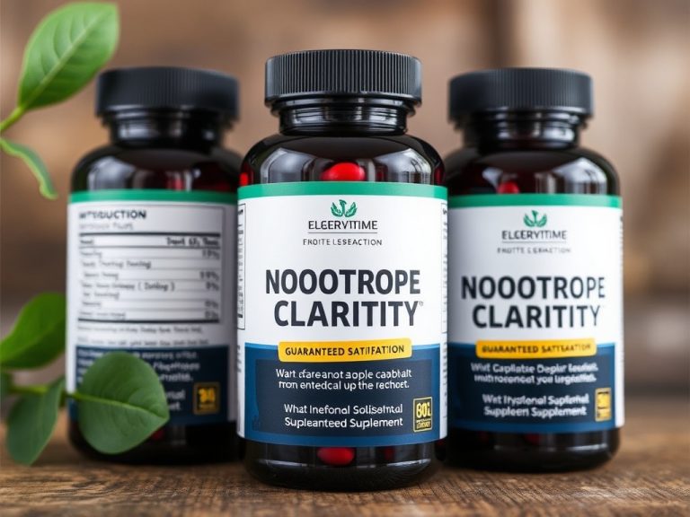 Experience Peak Mental Clarity with Our Guaranteed Satisfaction Daily Nootropic Supplement for Adults