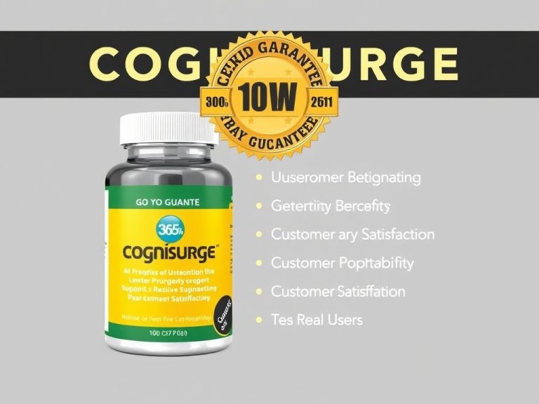 Cognisurge 365 Day Guarantee Official Reviews: Uncover the Truth Behind Long-Term Cognitive Support and Customer Satisfaction