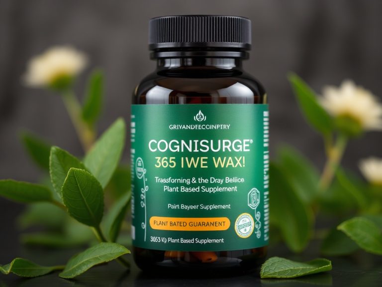 Transform Your Brain Power Naturally with the Innovative Cognisurge 365 Day Guarantee Plant Based Supplement