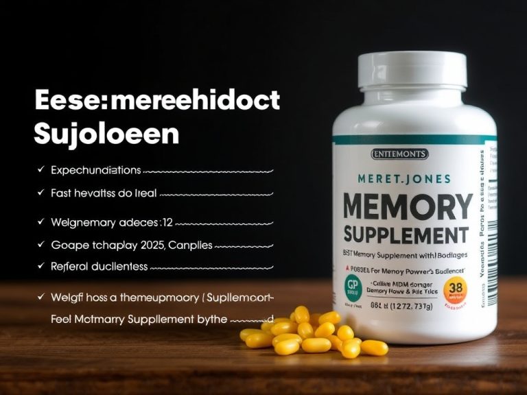 Experience Unmatched Confidence with the Best Memory Supplement 2025 Guaranteed Satisfaction for Lasting Brain Power