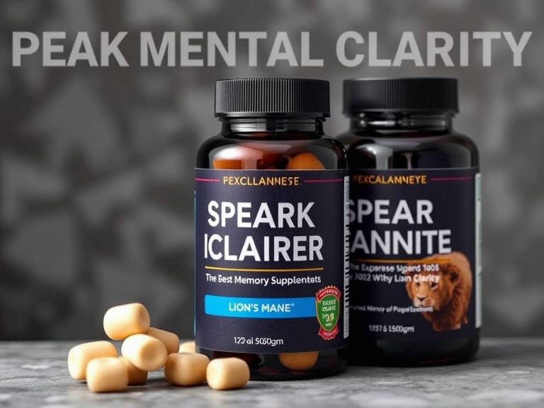 Experience Peak Mental Clarity: The Ultimate Guide to the Best Memory Supplement 2025 With Lion’s Mane