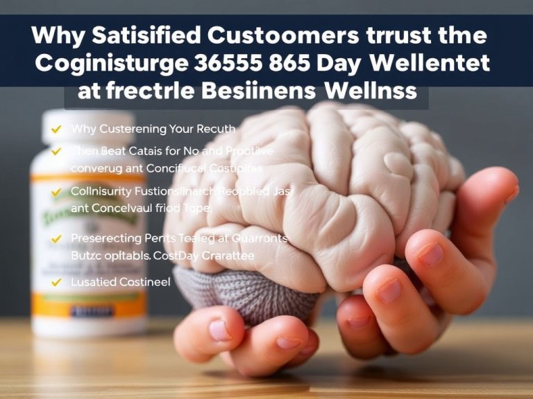 Why Satisfied Customers Trust the Cognisurge 365 Day Guarantee for Lasting Brain Wellness