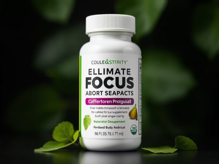 Elevate Mental Performance Naturally: The Caffeine-Free Focus Supplement With Bacopa for Lasting Clarity