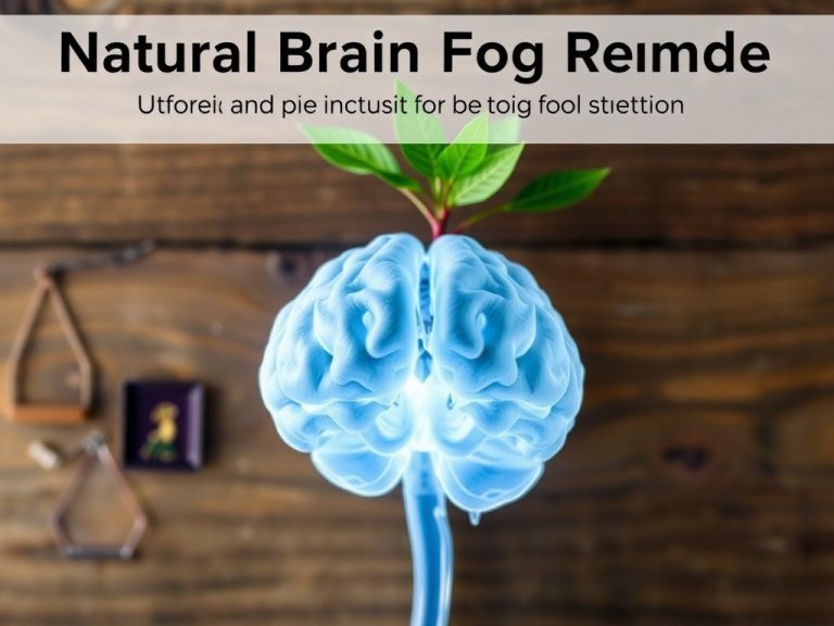 Natural Brain Fog Remedy Enhanced Clarity: Unlock Your Brains Full Potential Naturally