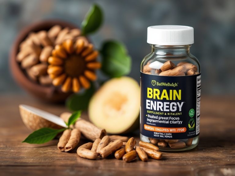 Harness Natural Power with the Brain Energy Supplement Plant Based Improved Focus for Peak Mental Clarity