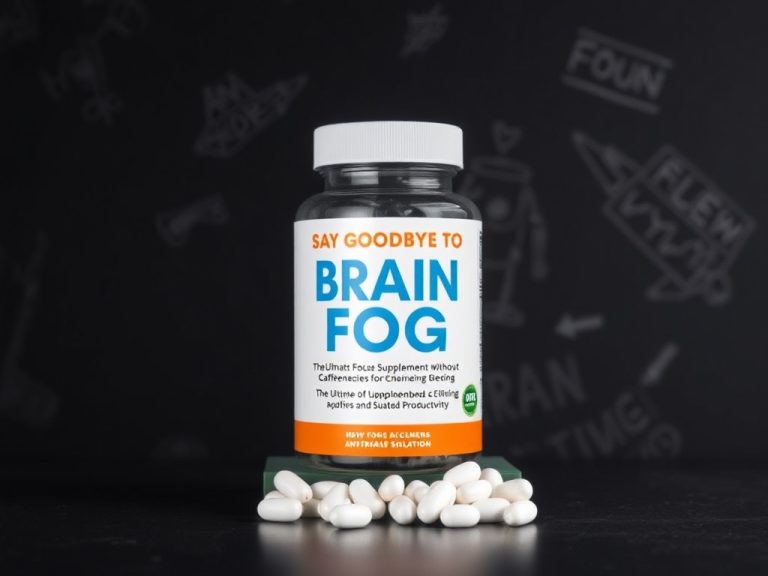 Say Goodbye to Brain Fog: The Ultimate Focus Supplement Without Caffeine for Clearer Thinking and Sustained Productivity