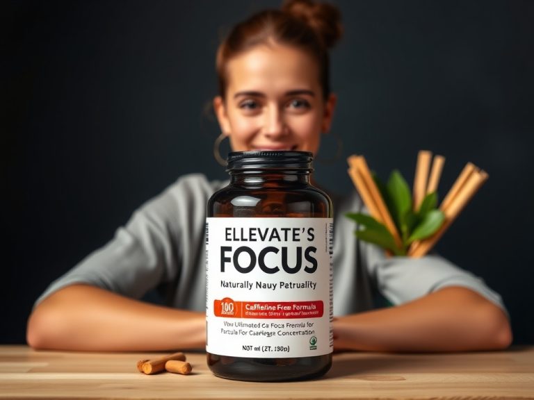 Elevate Your Focus Naturally: The Ultimate Caffeine-Free Formula for Clearer, Sharper Concentration
