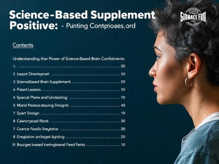 Science Based Brain Supplement Positive Feedback: How Evidence-Driven Results Are Elevating Cognitive Confidence