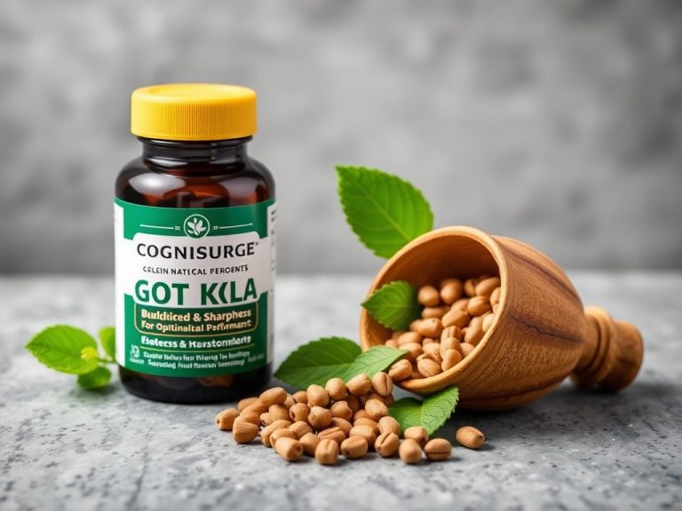 Cognisurge Gotu Kola Benefits Brain: Unlock Natural Clarity and Sharpness for Optimal Mental Performance