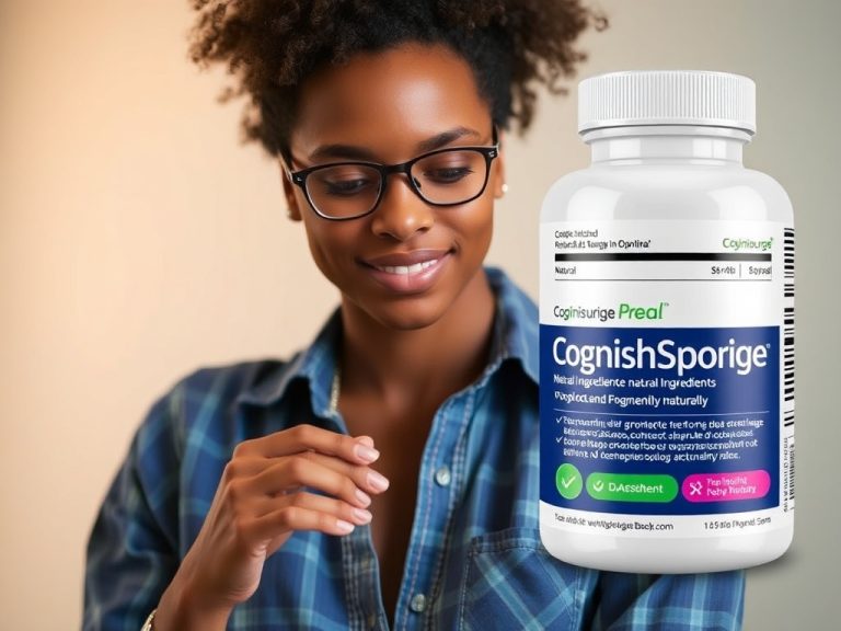 Experience Pure Mental Clarity with Cognisurge Natural Ingredients Benefits No Caffeine—A Safe, Effective Way to Boost Focus and Energy Naturally
