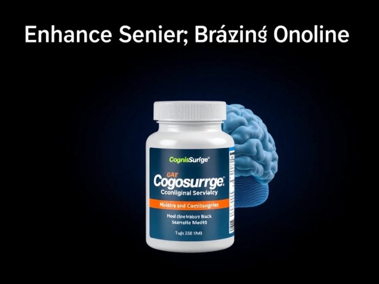 Enhance Senior Brain Health: Why Buying Cognisurge Online Supports Better Memory and Focus