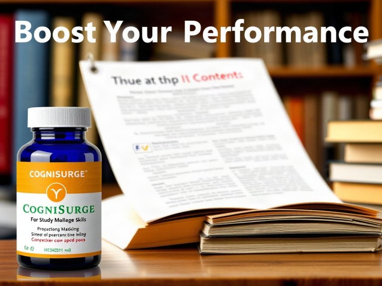 Boost Your Academic Performance: How Cognisurge For Study And Work College Students Enhances Focus and Cognitive Skills Naturally