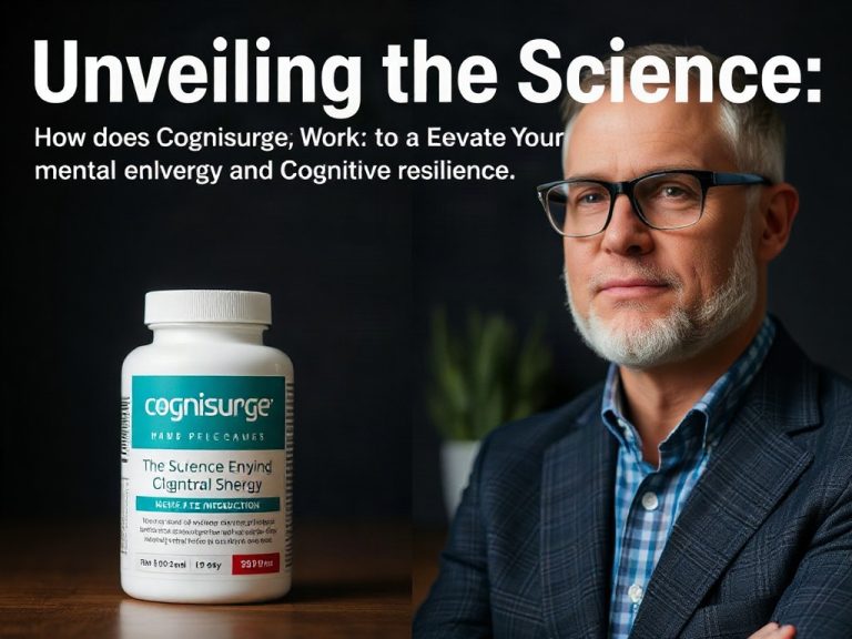 Unveiling the Science: How Does Cognisurge Work to Elevate Your Mental Energy and Cognitive Resilience