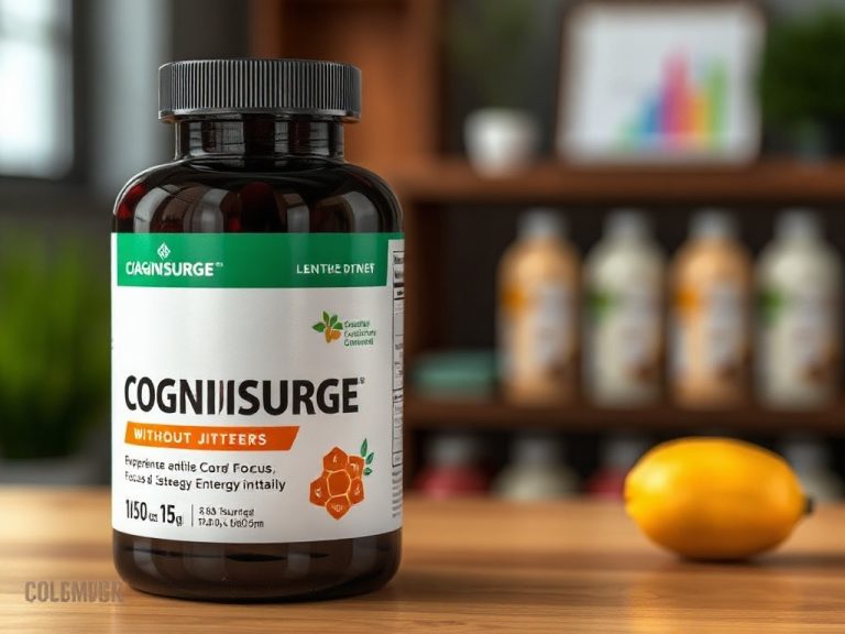 Cognisurge Ingredients Benefits Focus Without Jitters: Experience Clear Focus and Steady Energy Naturally