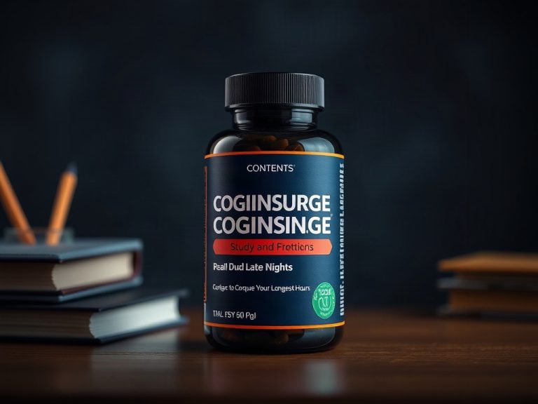 Cognisurge For Study And Work Late Nights: Unlock Natural Clarity and Endurance to Conquer Your Longest Hours