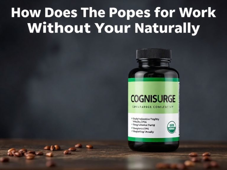 Unlock the Power of Natural Focus: How Does Cognisurge Work Without Caffeine to Elevate Your Brain Naturally