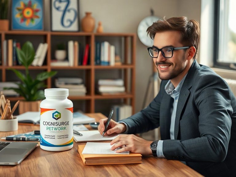 Unlock Peak Productivity with Cognisurge For Study And Work Focus Boost: Achieve Clarity and Long-Term Mental Performance Naturally
