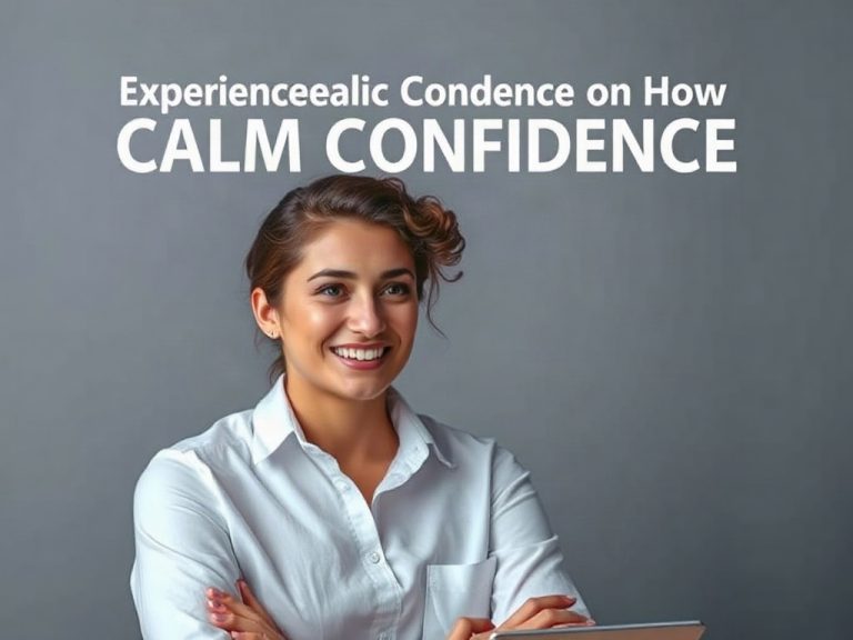 Experience Calm Confidence: How Cognisurge For Study And Work No Jitters Elevates Your Focus and Performance Naturally