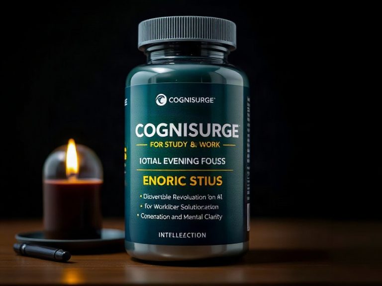 Cognisurge For Study And Work Evening Focus: Discover the Revolutionary Solution for Lasting Concentration and Mental Clarity