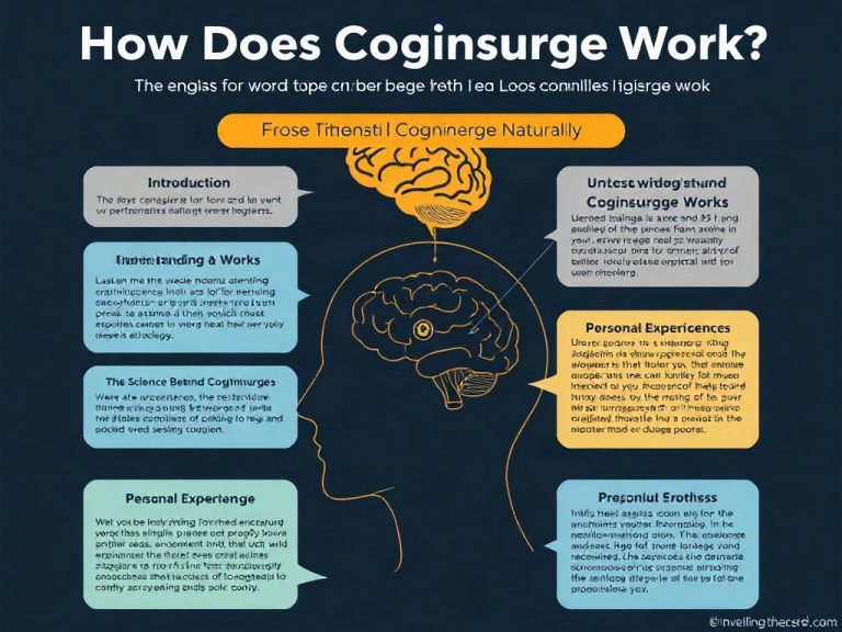 Unveiling the Secrets: How Does Cognisurge Work Infographic Guide to Boost Cognitive Performance Naturally