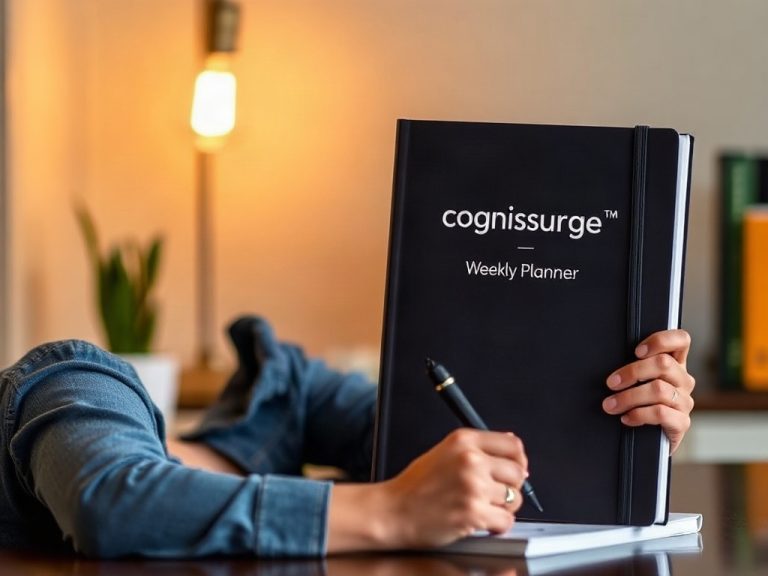 Transform Your Weekly Success with the Innovative Cognisurge For Study And Work Weekly Planner Solution